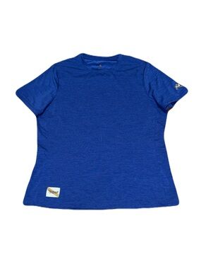 Tracksmith Session Short Sleeve Tee in Royal Blue, Women’s size Small